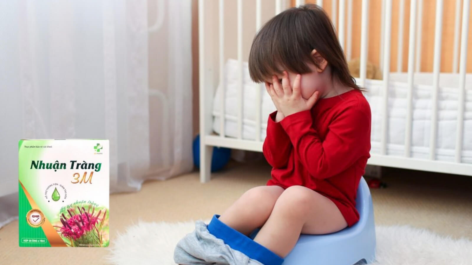 Dung dịch uống Nhuận Tràng 3M giúp hỗ trợ điều trị táo bón