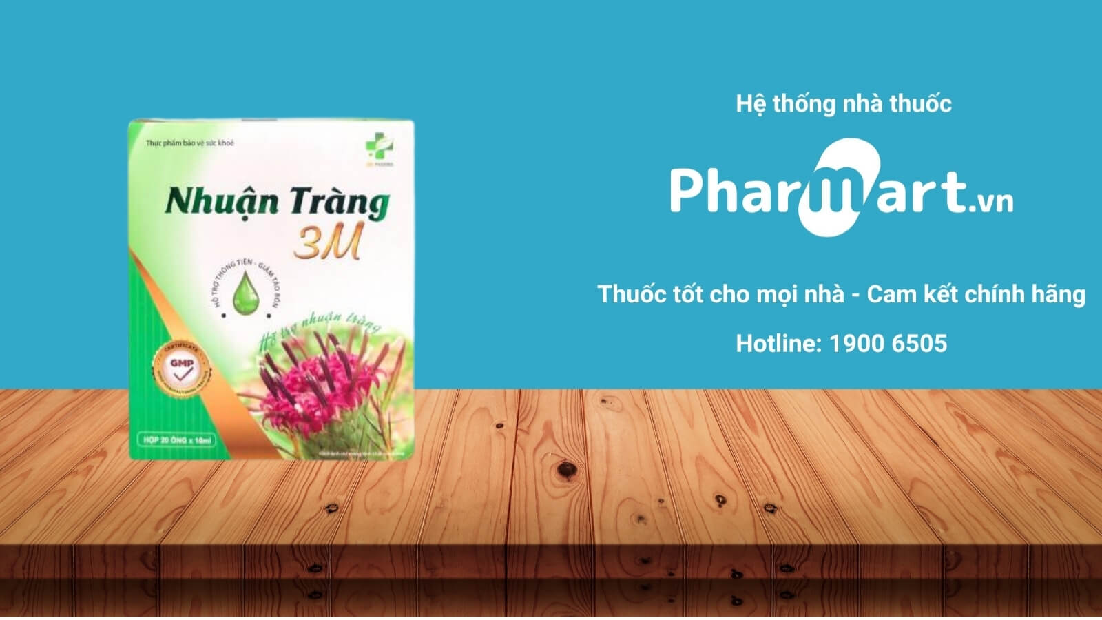 Mua ngay Nhuận Tràng 3M chính hãng tại Pharmart.vn