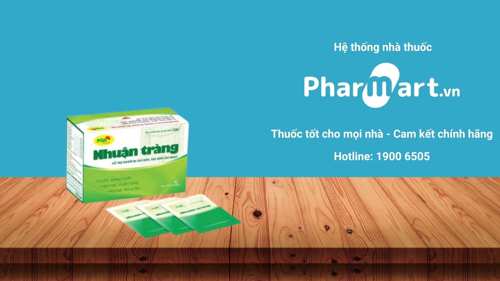 Mua ngay Nhuận tràng PQA chính hãng tại Pharmart.vn