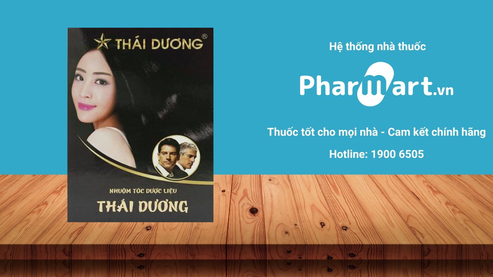 Nhuộm tóc dược liệu Thái Dương đang được bán chính hãng tại Nhà thuốc Pharmart.vn