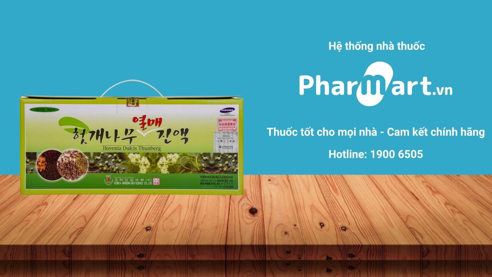 Địa chỉ mua Nước bổ gan Hovenia Bio-science uy tín, chất lượng