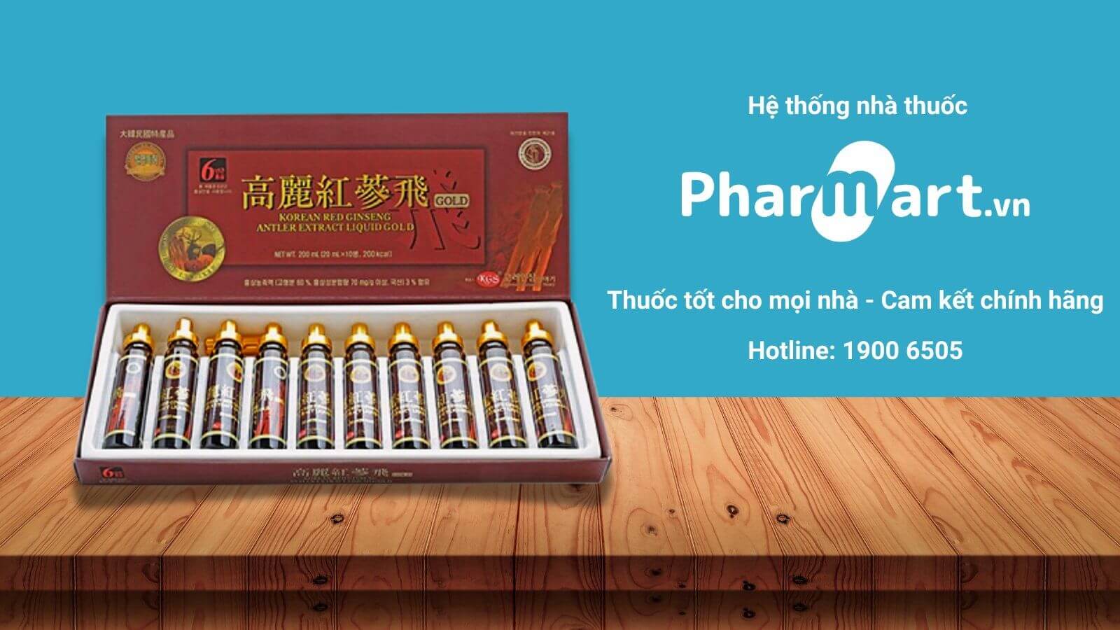 Pharmart.vn cam kết phân phối sản phẩm chính hãng.