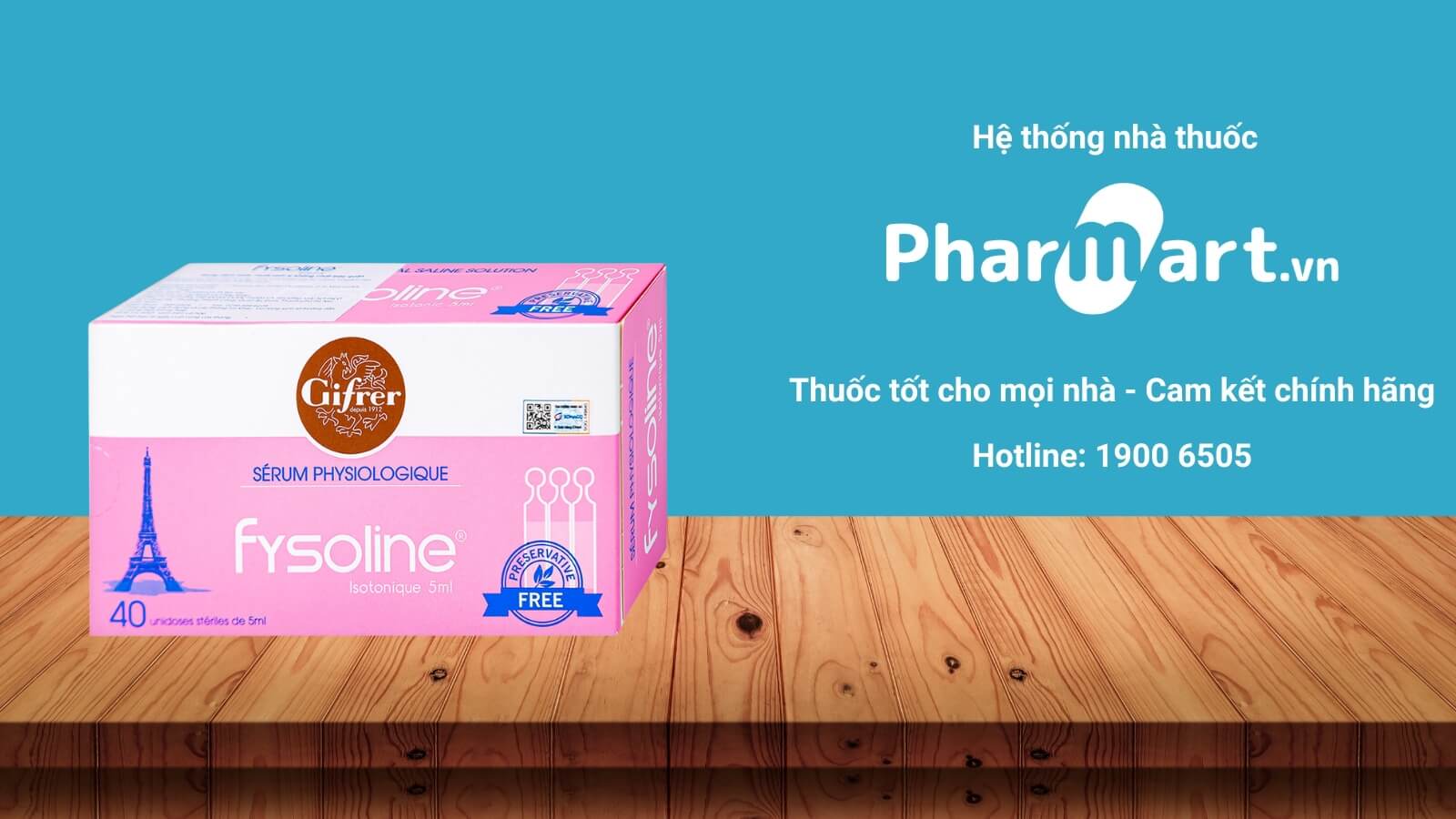Mua Fysoline hồng chính hãng tại Pharmart.vn