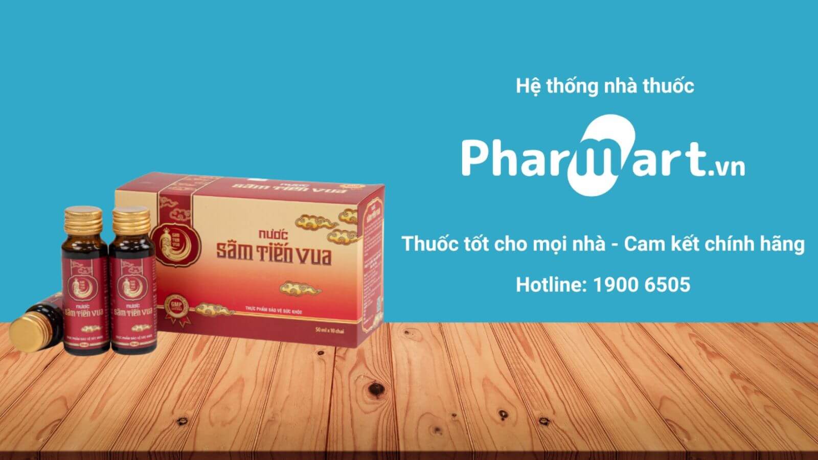 Mua Nước Sâm Tiến Vua chính hãng tại Pharmart.vn