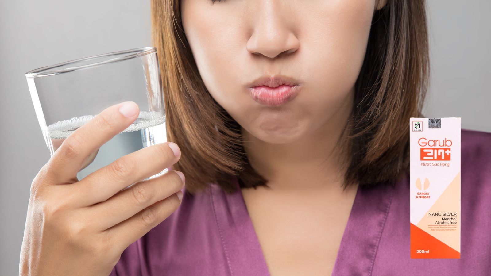 Nước súc họng Garub