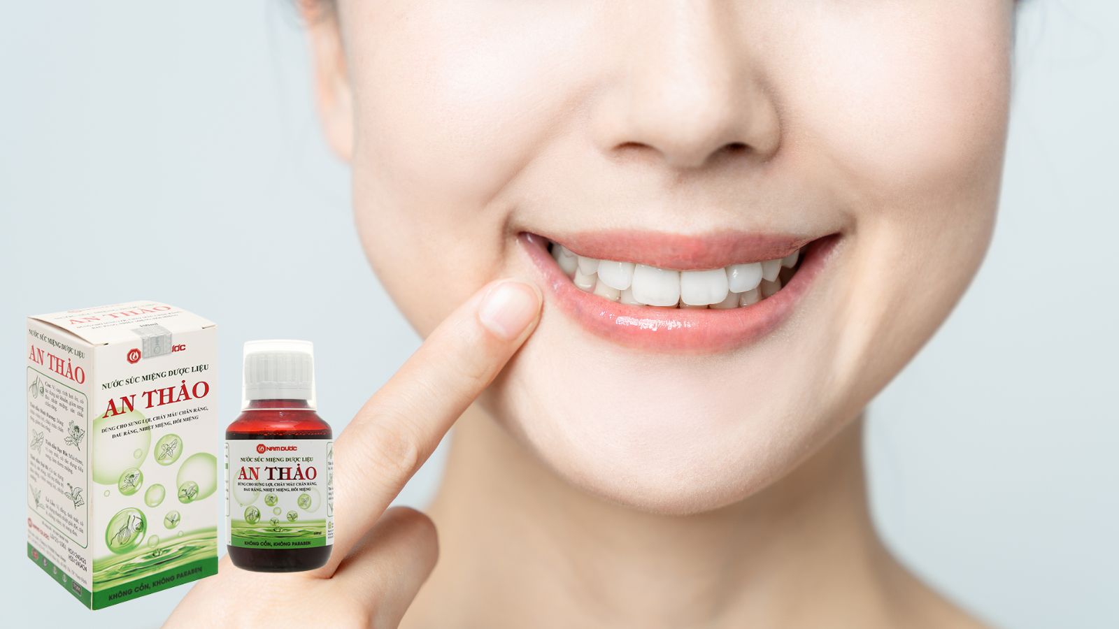 Nước súc miệng dược liệu An Thảo