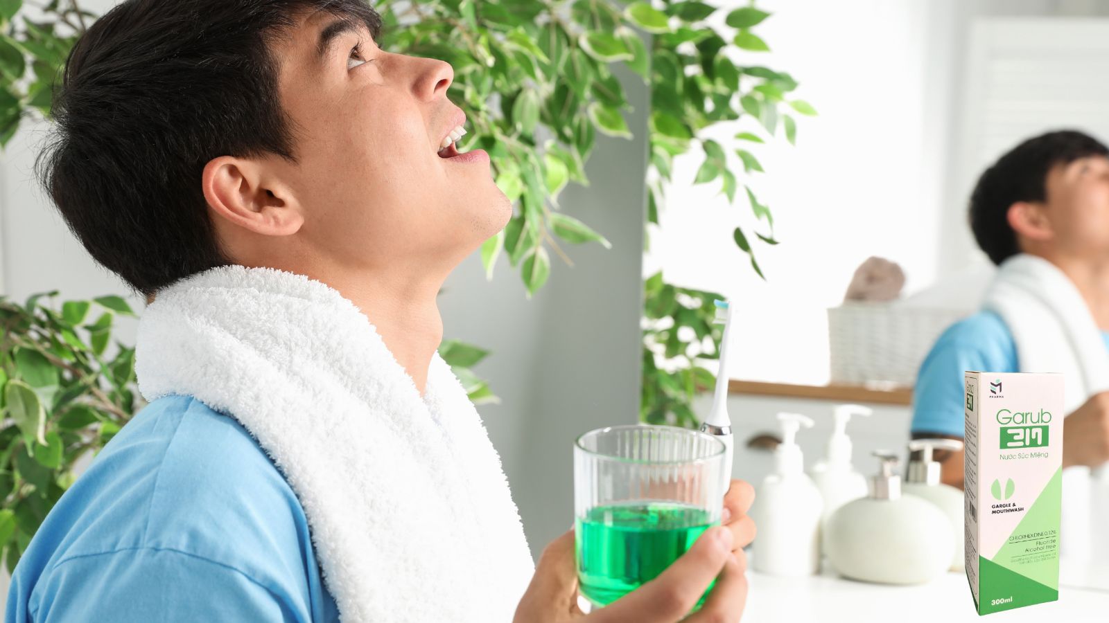 Nước súc miệng Garub - Vệ sinh răng miệng, khử mùi hôi