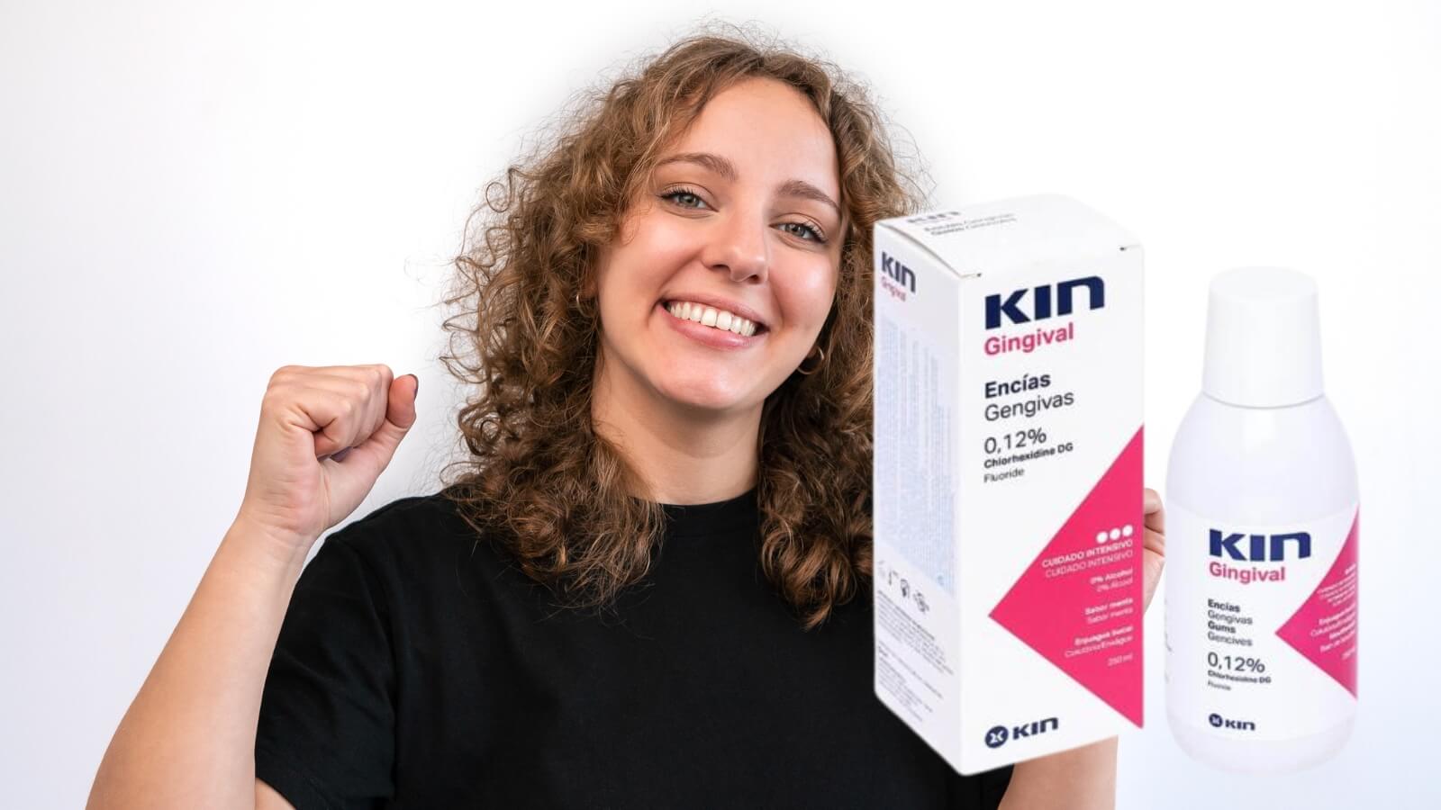 Nước súc miệng Kin chắc khoẻ răng miệng