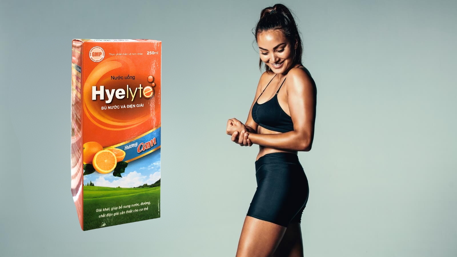 Nước uống Hyelyte bù nước và điện giải cho cơ thể