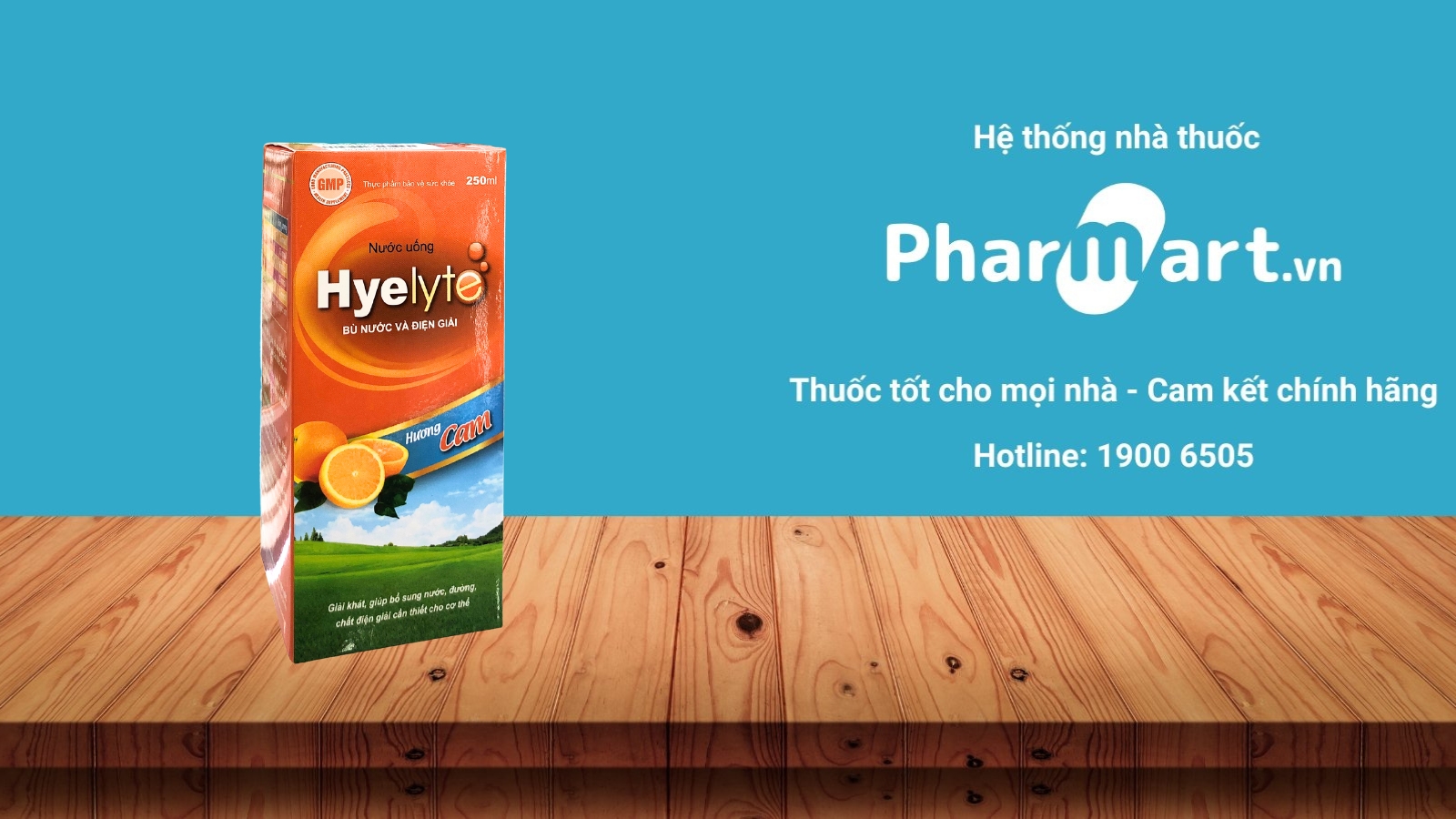 Địa chỉ mua Nước uống Hyelyte uy tín, chất lượng