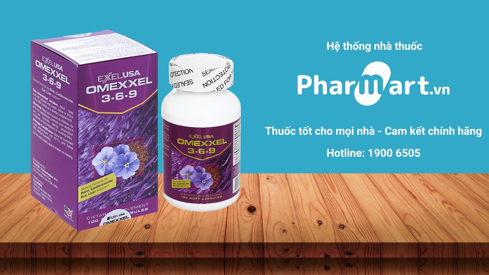 Mua Omexxel 3-6-9 chính hãng tại Pharmart.vn