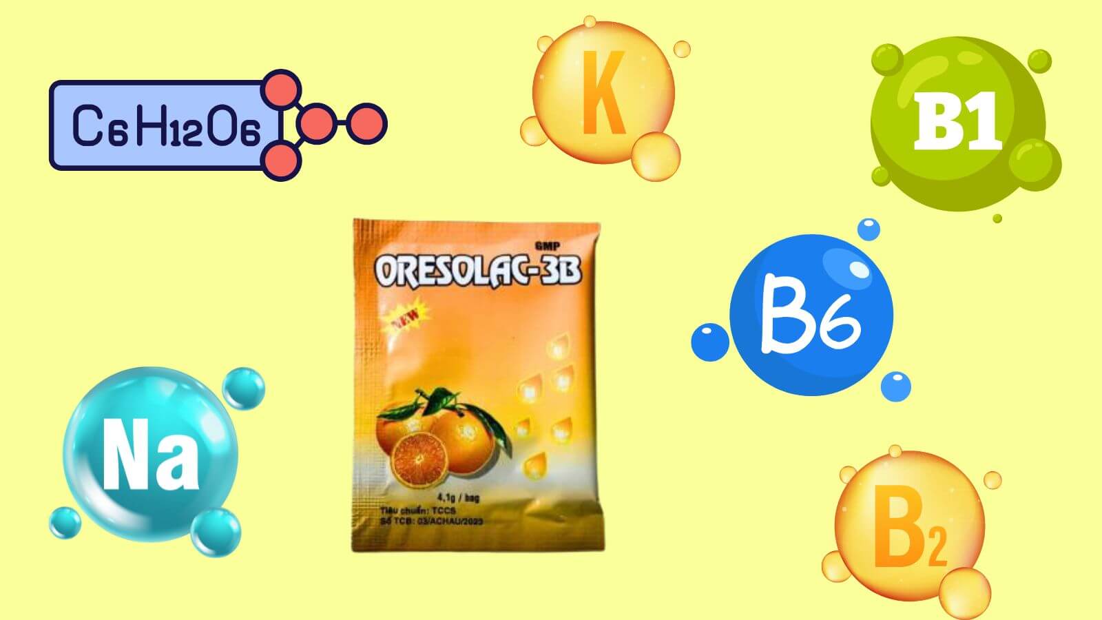 Oresol 3B Á Châu - Hỗ trợ bù nước và điện giải nhanh chóng