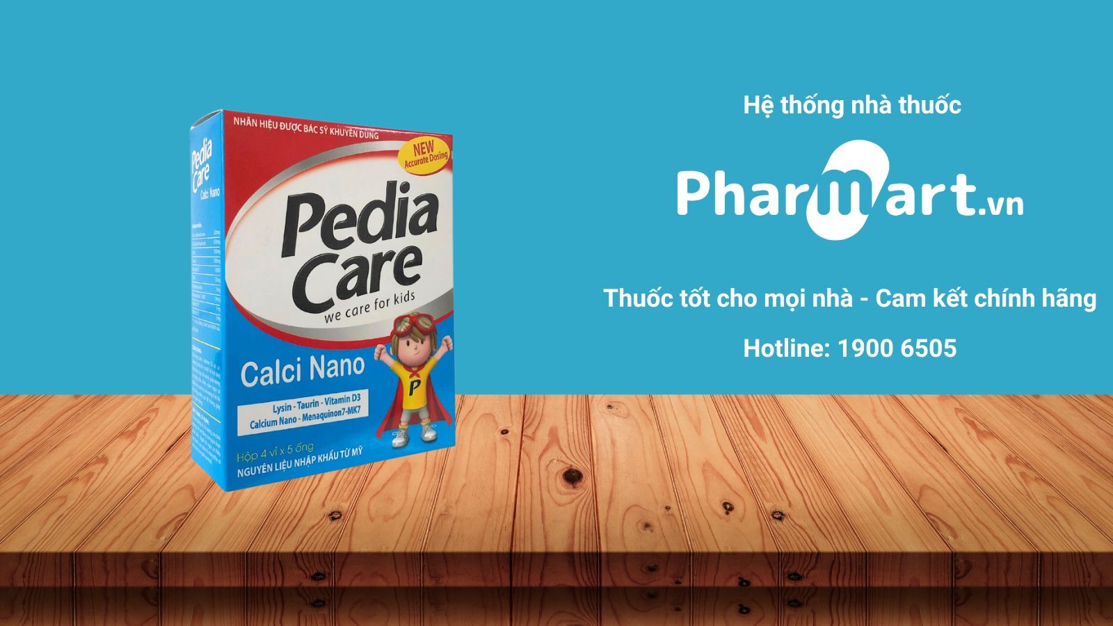Mua Pedia Care Calci Nano chính hãng tại Pharmart.vn