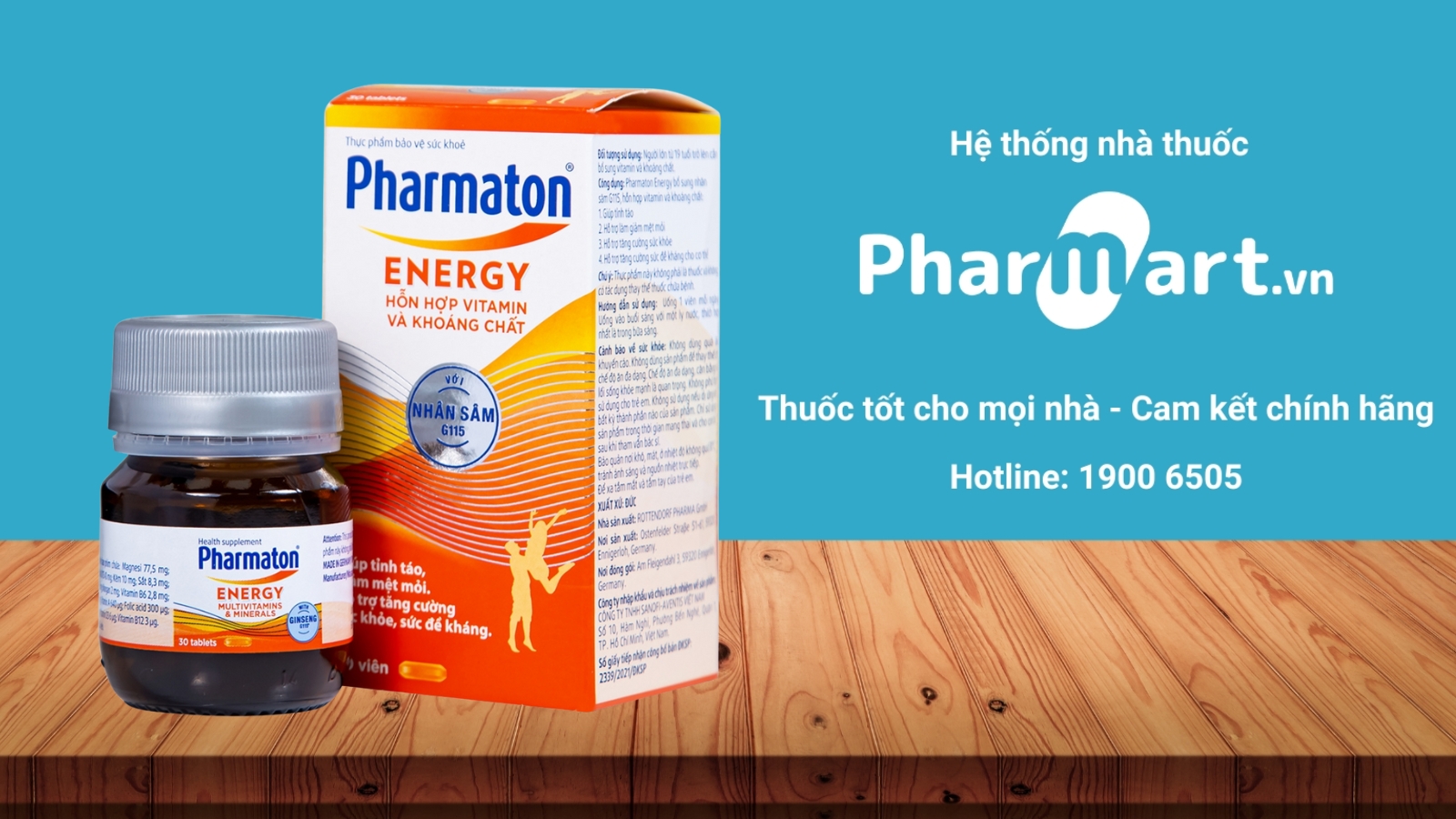 Mua ngay Pharmaton Energy tại Pharmart.vn 
