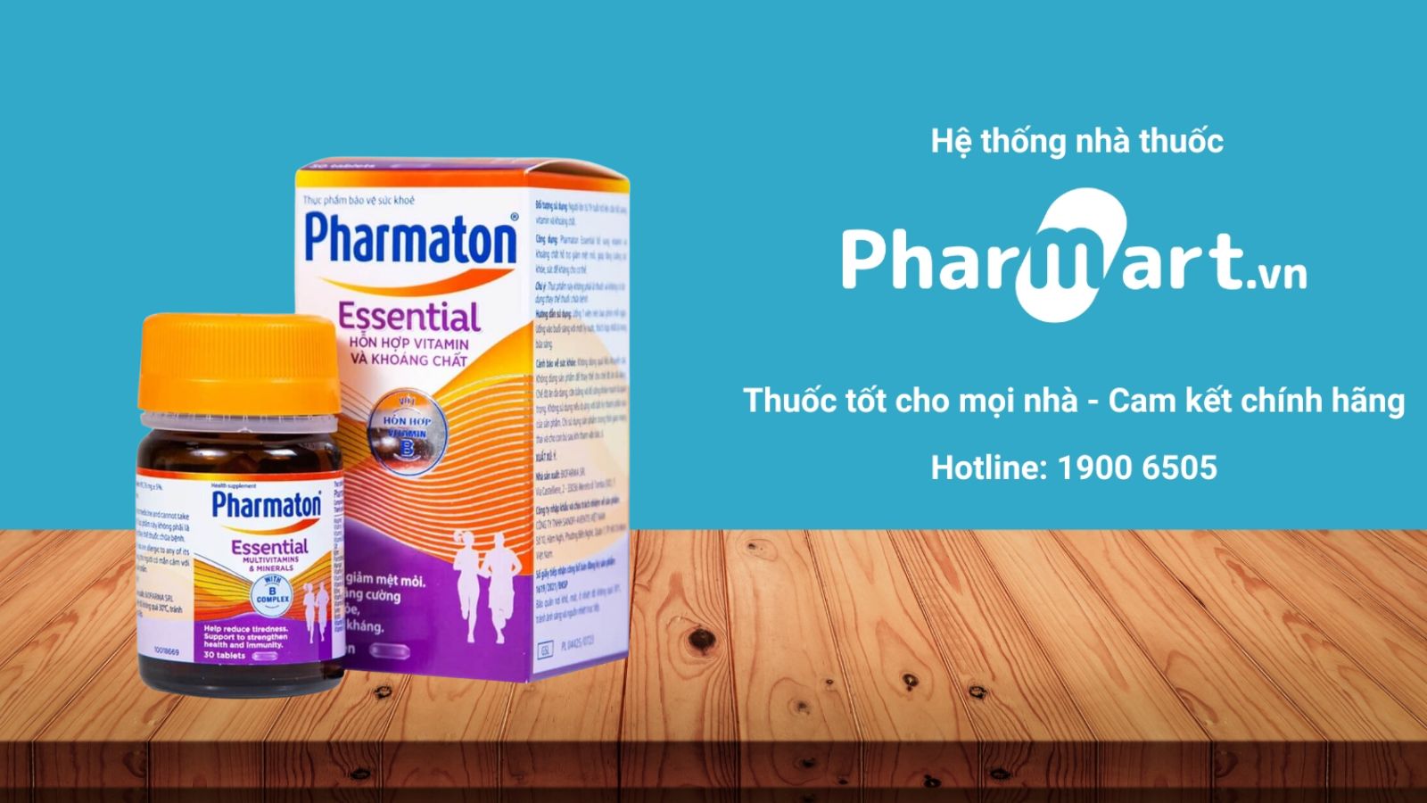 Mua Pharmaton Essential chính hãng tại Pharmart.vn