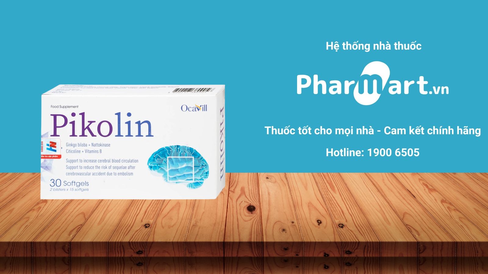 Mua ngay Pikolin Ocavil chính hãng tại Pharmart.vn