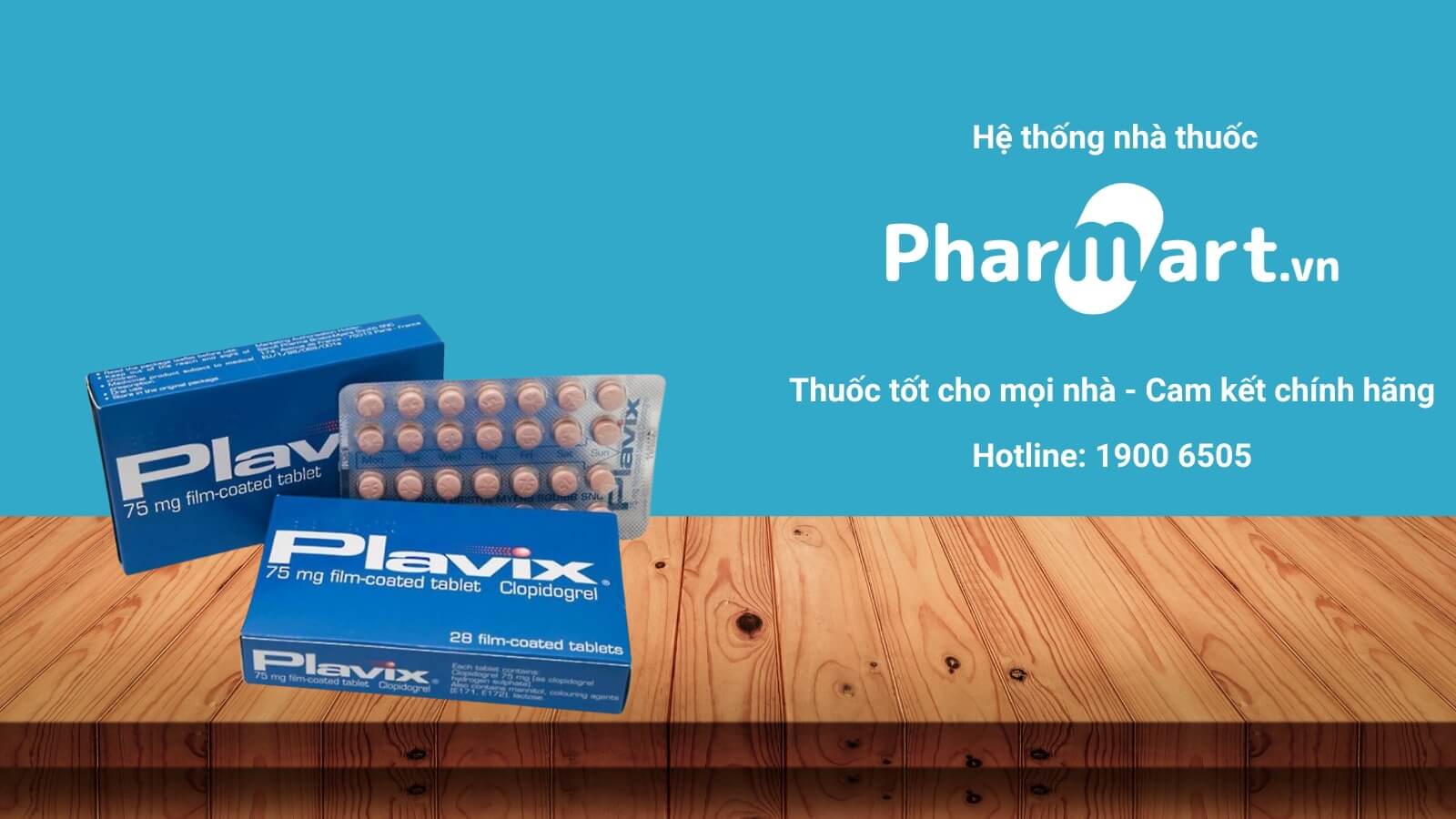 Mua ngay thuốc Plavix 75mg tại Pharmart.vn