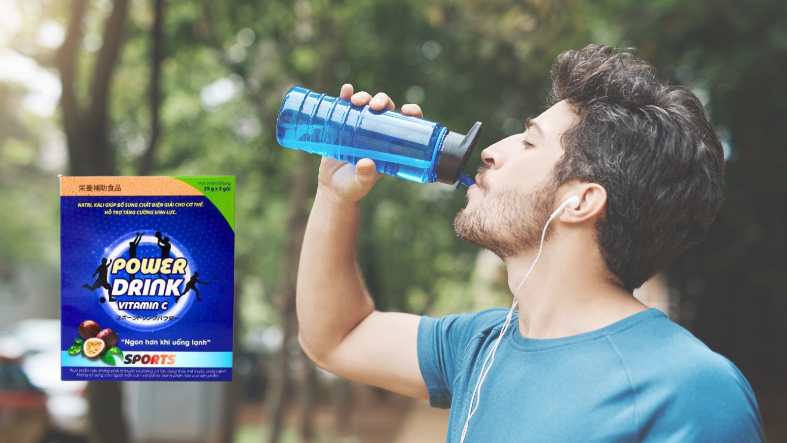 POWER DRINK VITAMIN C cung cấp đầy đủ các chất cần thiết giúp bù nước và điện giải tức thời cho cơ thể