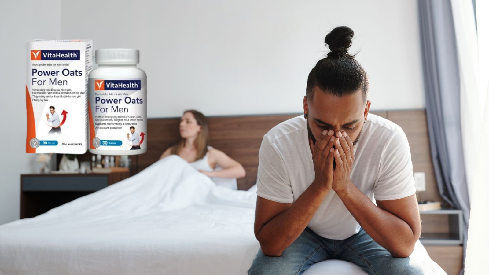 Power Oats For Men giúp cải thiện sức khỏe sinh lý, cung cấp năng lượng bền vững cho nam giới
