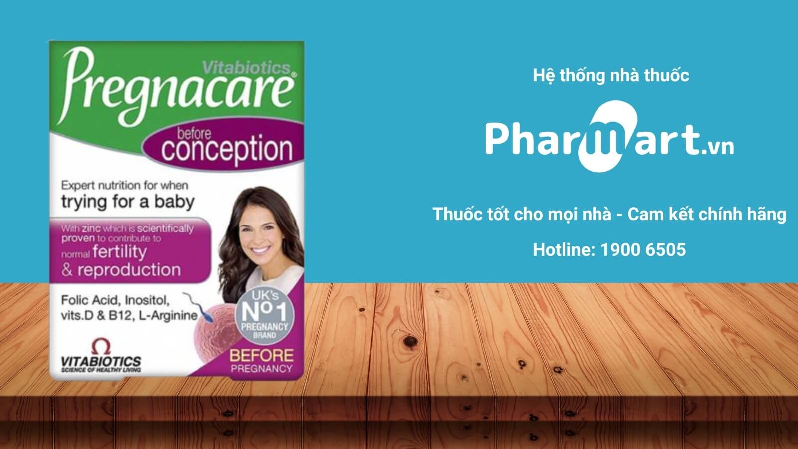 Mua Pregnacare Before Conception chính hãng tại Pharmart.vn