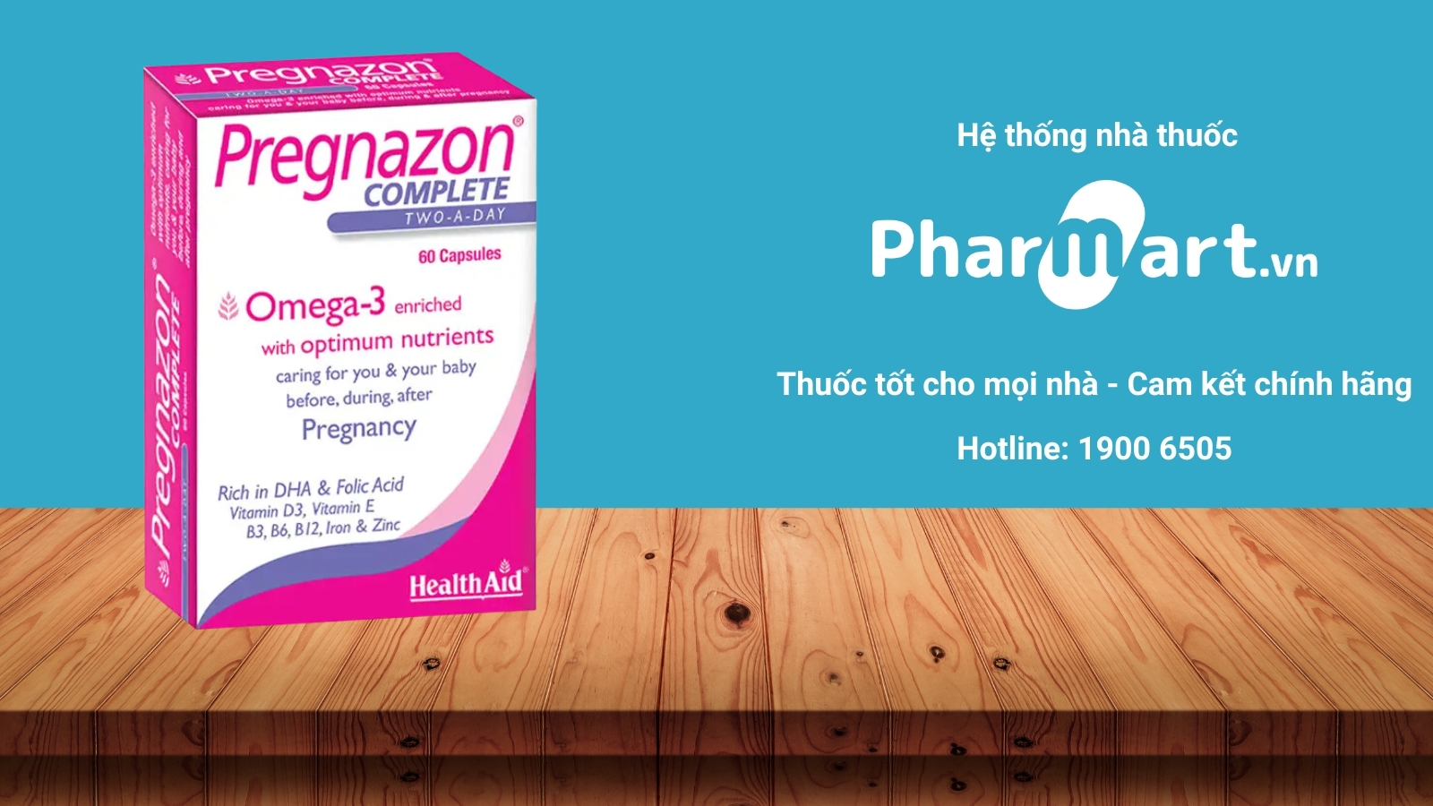 Mua ngay Health Aid Pregnazon chính hãng tại Pharmart.vn