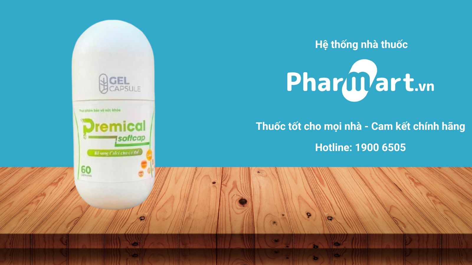 Premical Softcap đang được bán chính hãng tại Nhà thuốc Pharmart.vn
