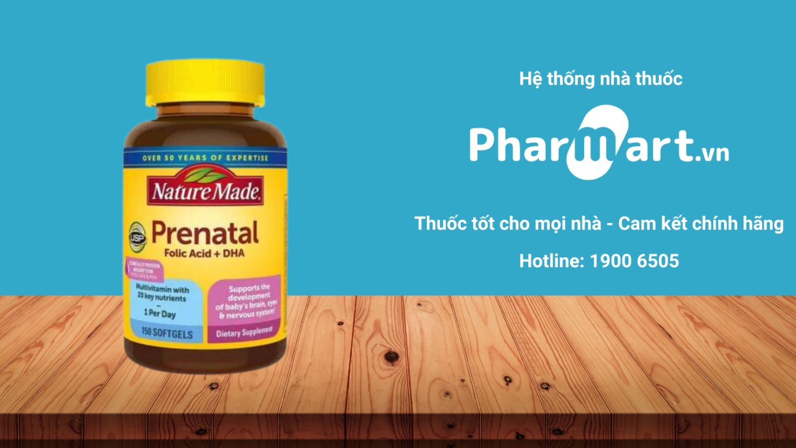 Mua Prenatal Folic Acid + DHA chính hãng tại Pharmart.vn
