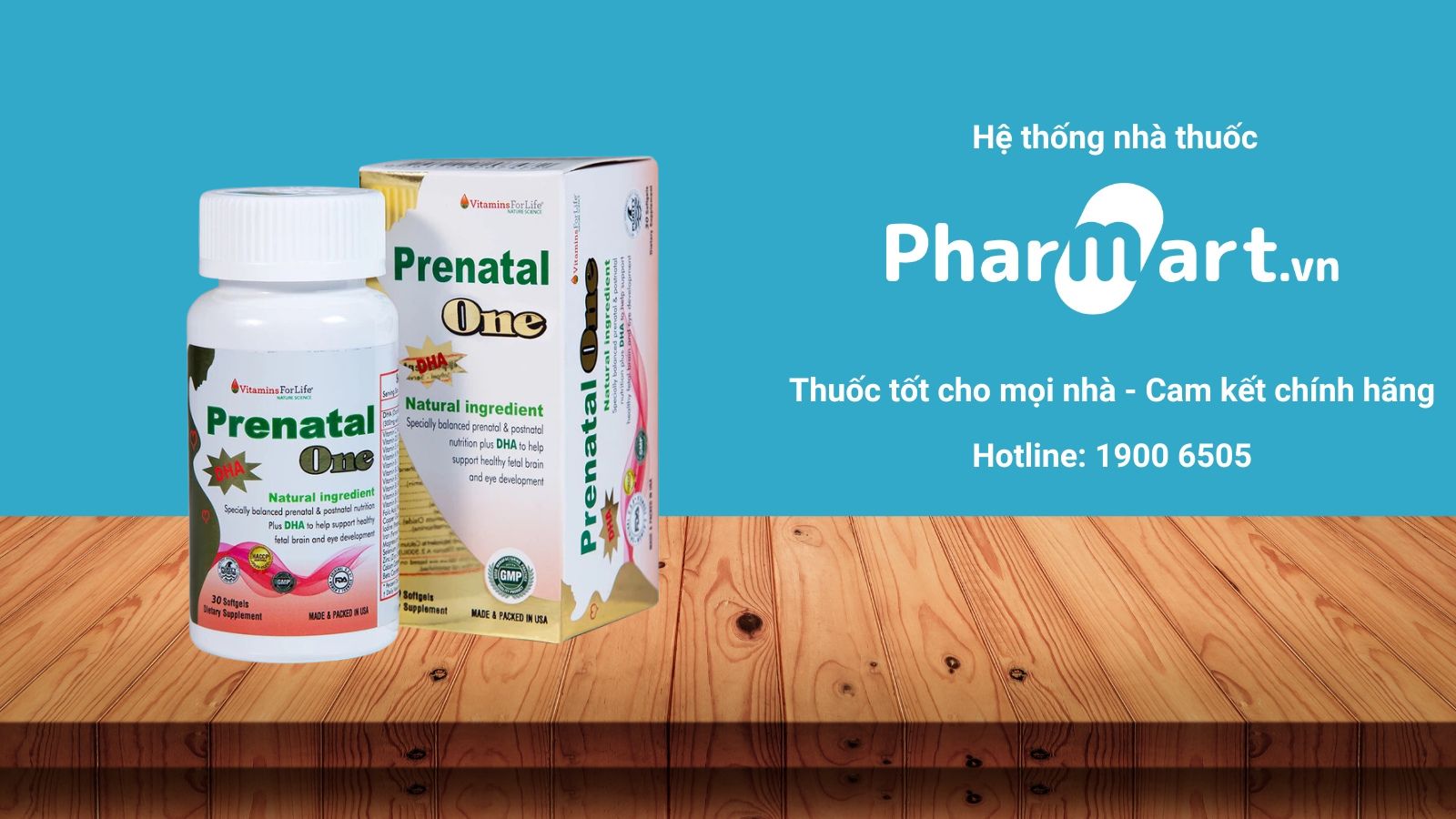Mua Prenatal One chính hãng tại Pharmart.vn