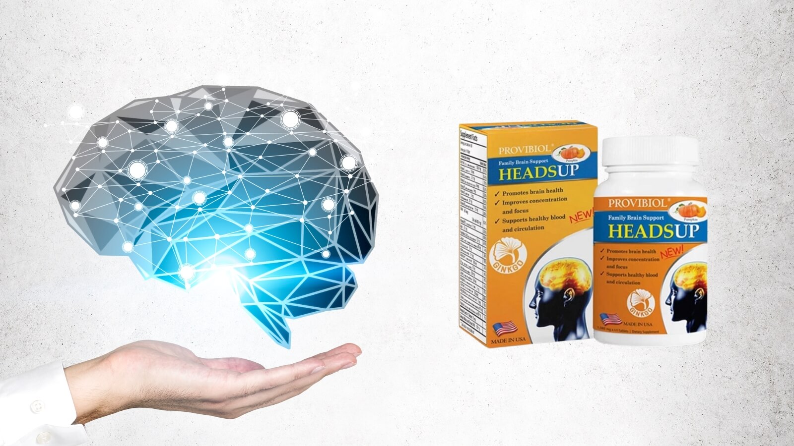 Probiol Headsup - sản phẩm hỗ trợ tăng cường tuần hoàn não