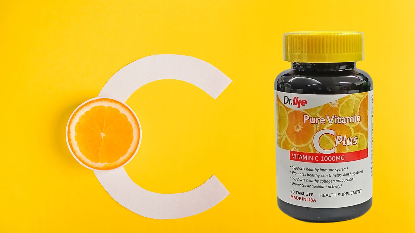 Pure Vitamin C Plus 1000mg mang đến tác dụng dưỡng trắng và bảo vệ da hiệu quả