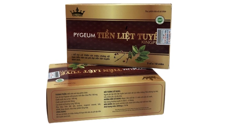 Pygeum KingPhar - Hỗ trợ điều trị bệnh phình to tuyến tiền liệt