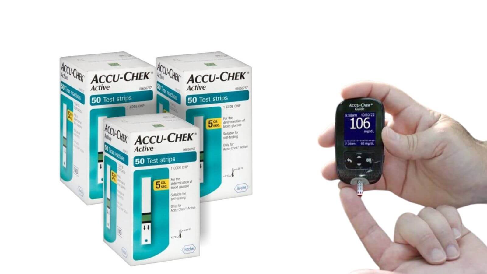 Cách sử dụng que thử đường huyết Accu-Chek Active