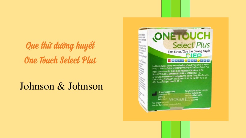 Mua que thử đường huyết One touch Select Plus