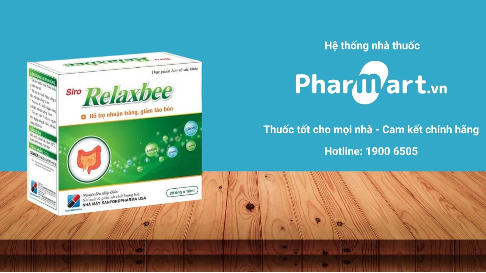 Mua ngay siro Relaxbee chính hãng tại Pharmart.vn