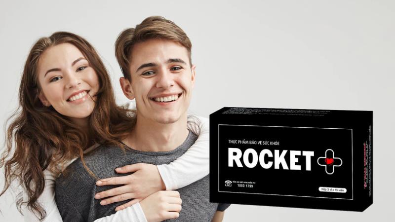 Rocket+ giúp giảm tiến trình mãn dục nam do tuổi tác hoặc sức khỏe