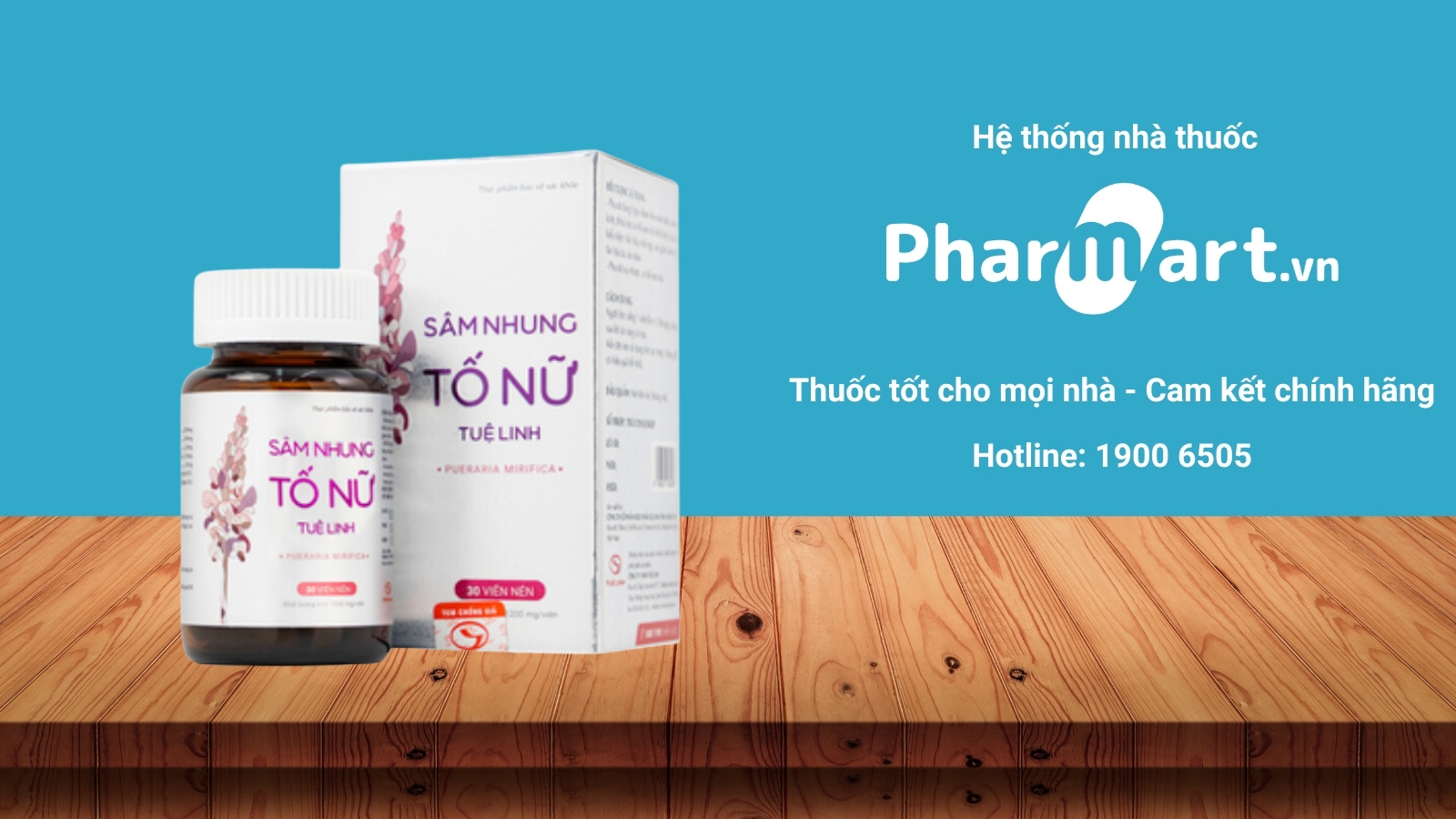 Mua ngay Sâm nhung tố nữ Tuệ Linh chính hãng tại Pharmart.vn