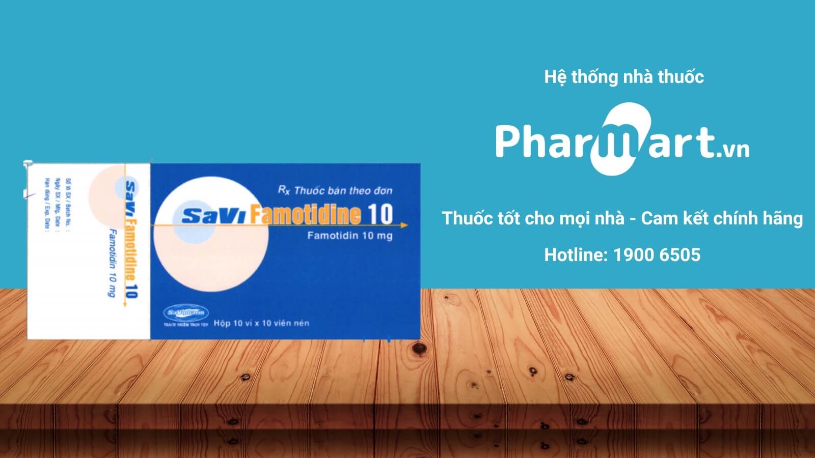 Mua ngay SaVi Famotidine 10 tại Pharmart.vn