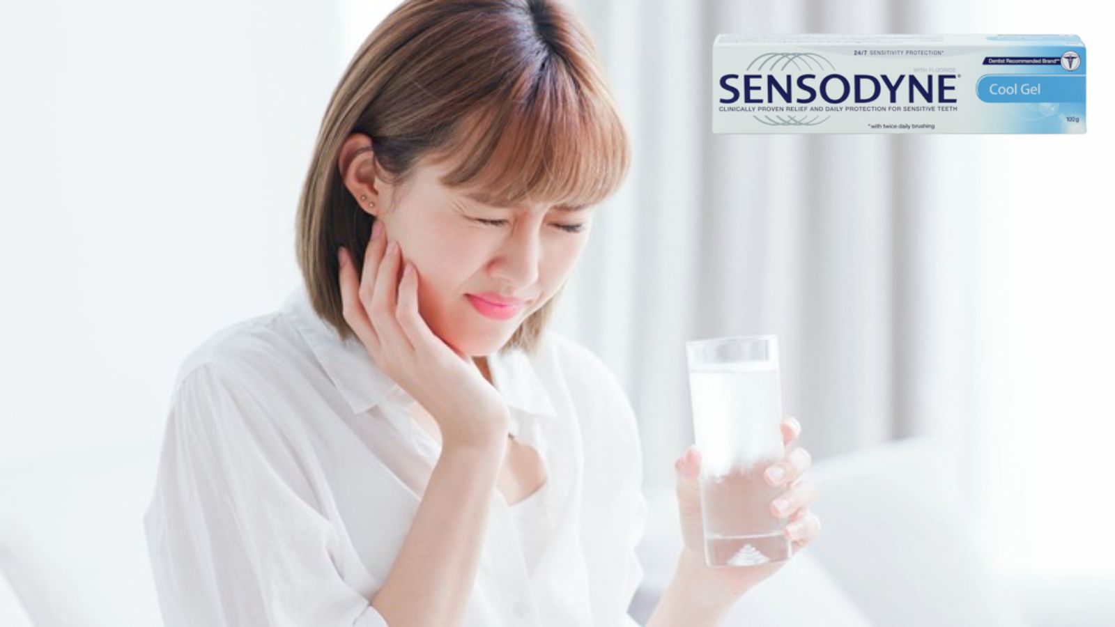 Sensodyne Cool gel - Giảm ê buốt răng