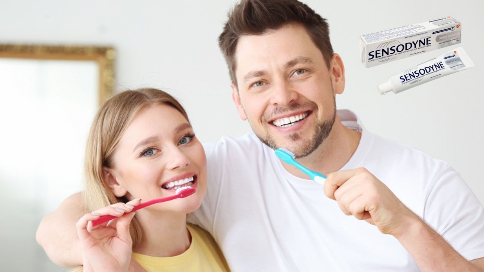 Sensodyne Gentle Whitening - Làm sạch răng miệng