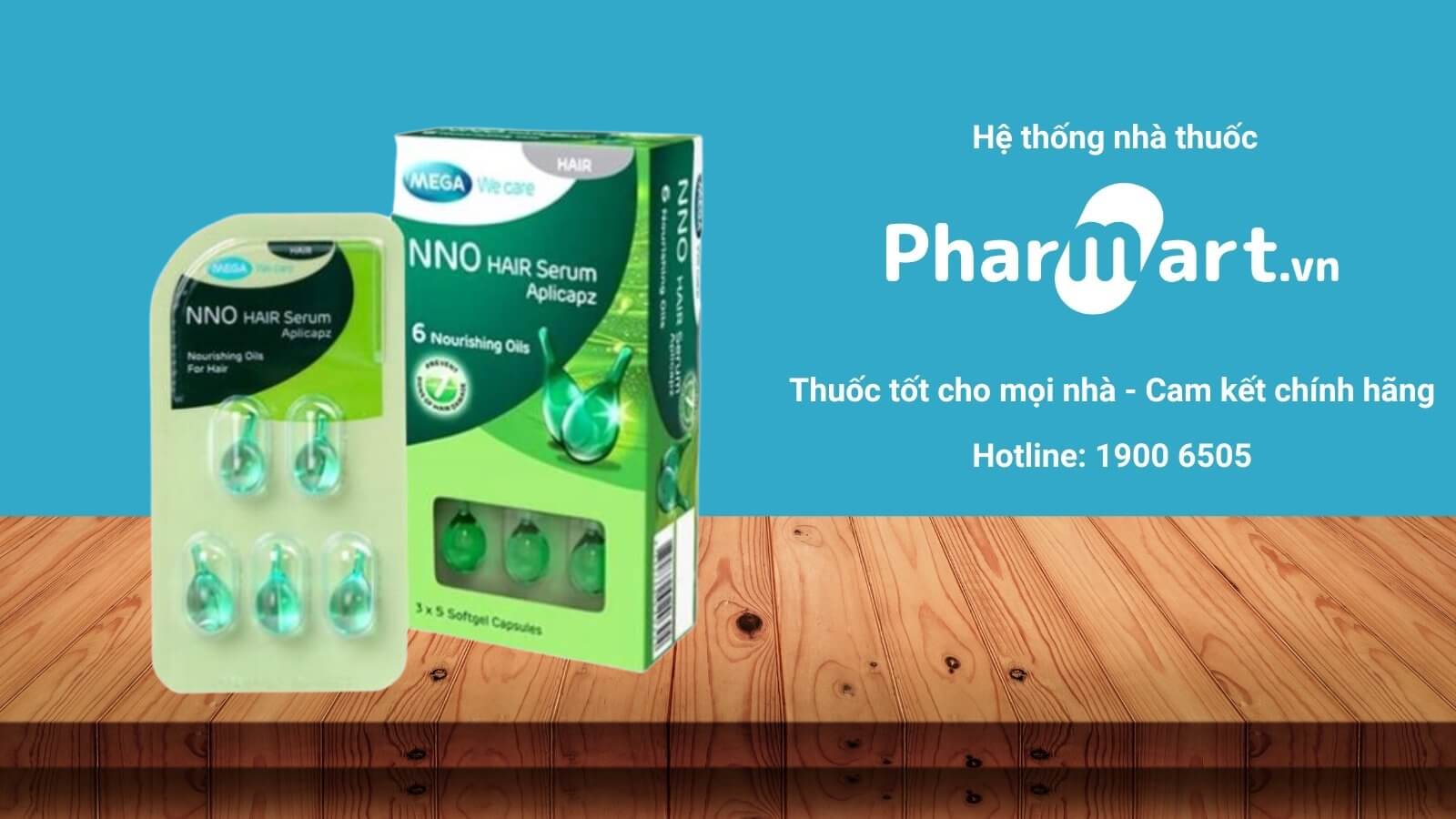 Serum NNO Hair Aplicapz hiện đang được bán tại Nhà thuốc Pharmart.vn