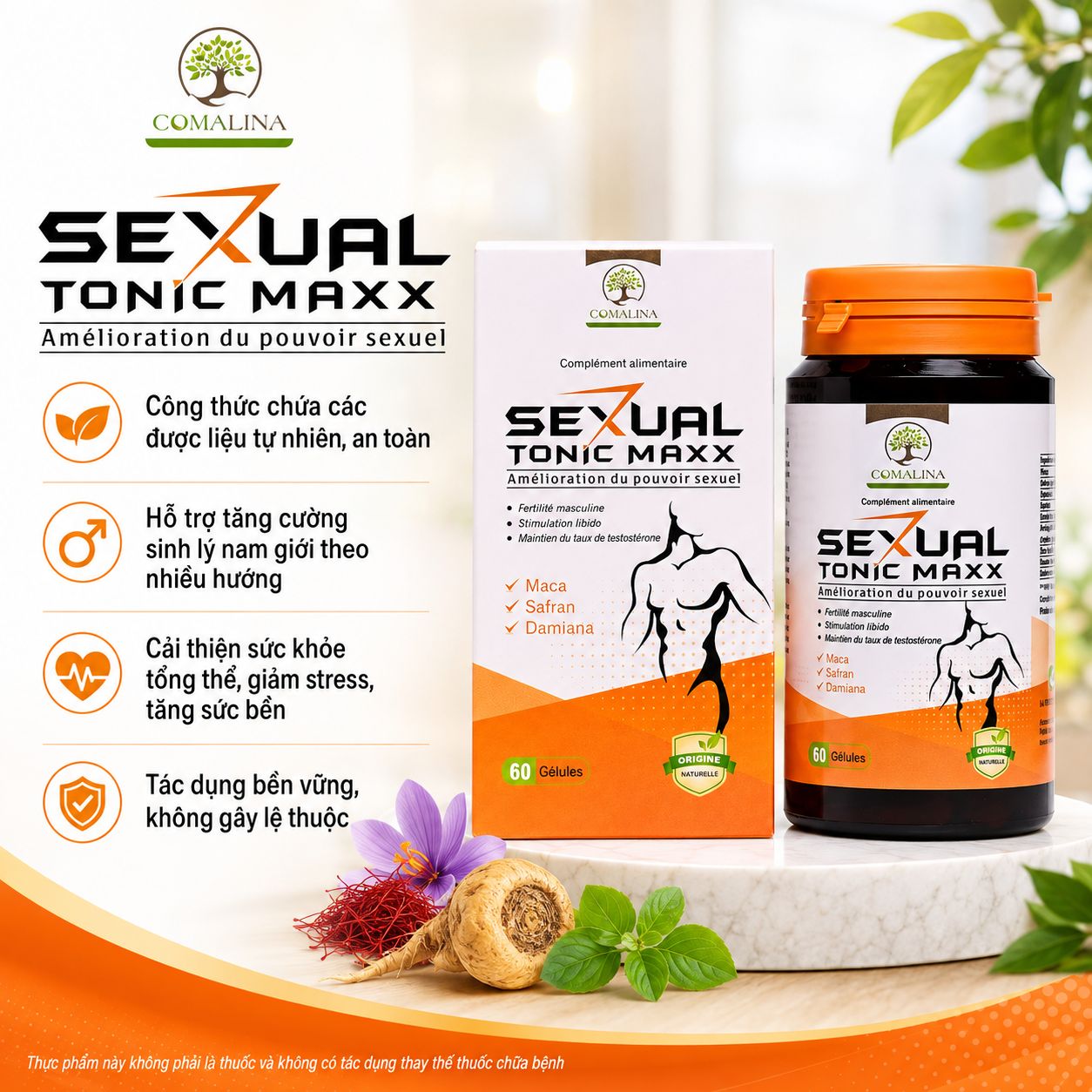 Pharmart.vn ph&acirc;n phối ch&iacute;nh h&atilde;ng Sexual Tonic Maxx