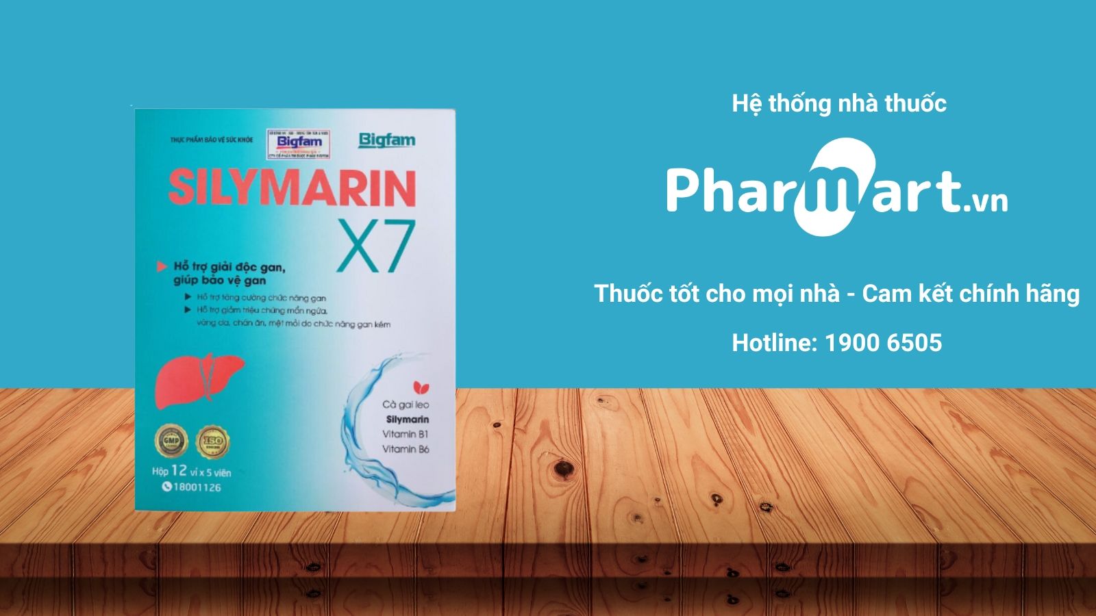 Mua Silymarin X7 chính hãng tại Pharmart.vn