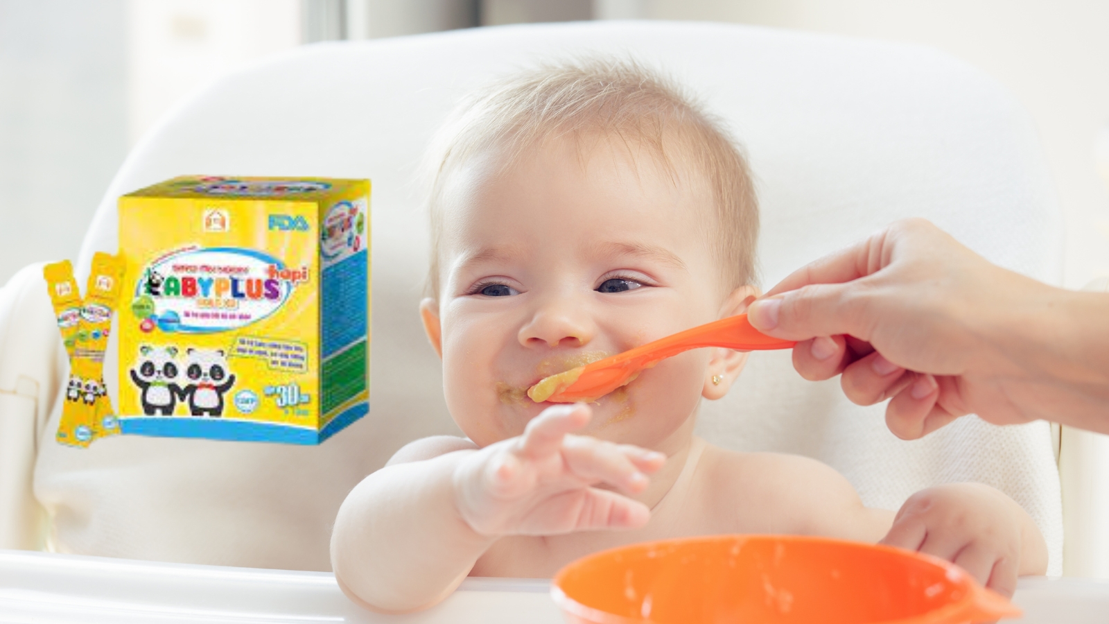 Siro Ăn Ngon Baby Plus - Giải pháp cho trẻ biếng ăn, chậm tăng cân