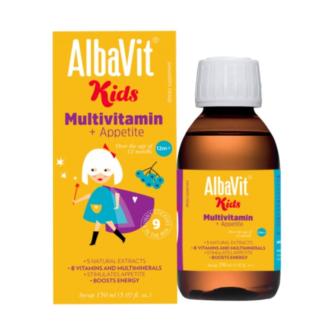 Siro ăn ngon cho trẻ Albavit Kids Multivitamin Appetite Forte Ba Lan -  Pharmart.vn