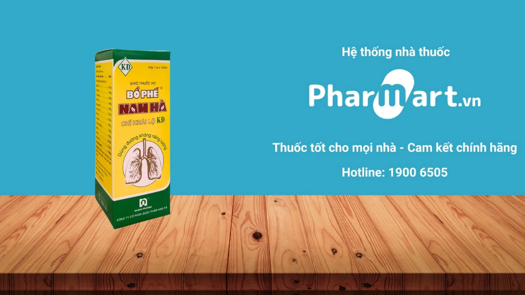 Mua ngay Bổ Phế Nam Hà chỉ khái lộ không đường tại Pharmart.vn