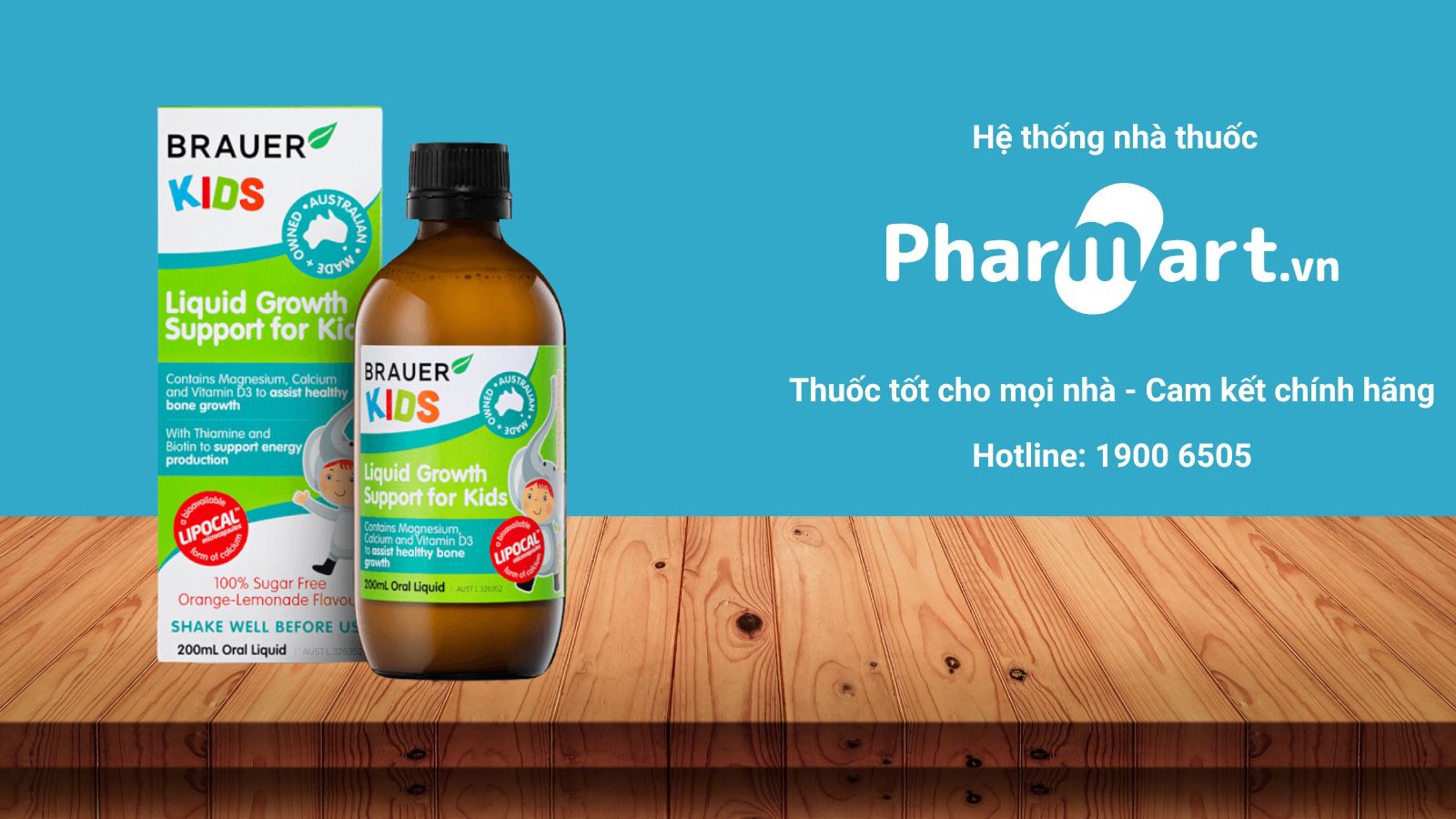 Mua Liquid Growth Support For Kids chính hãng tại Pharmart.vn
