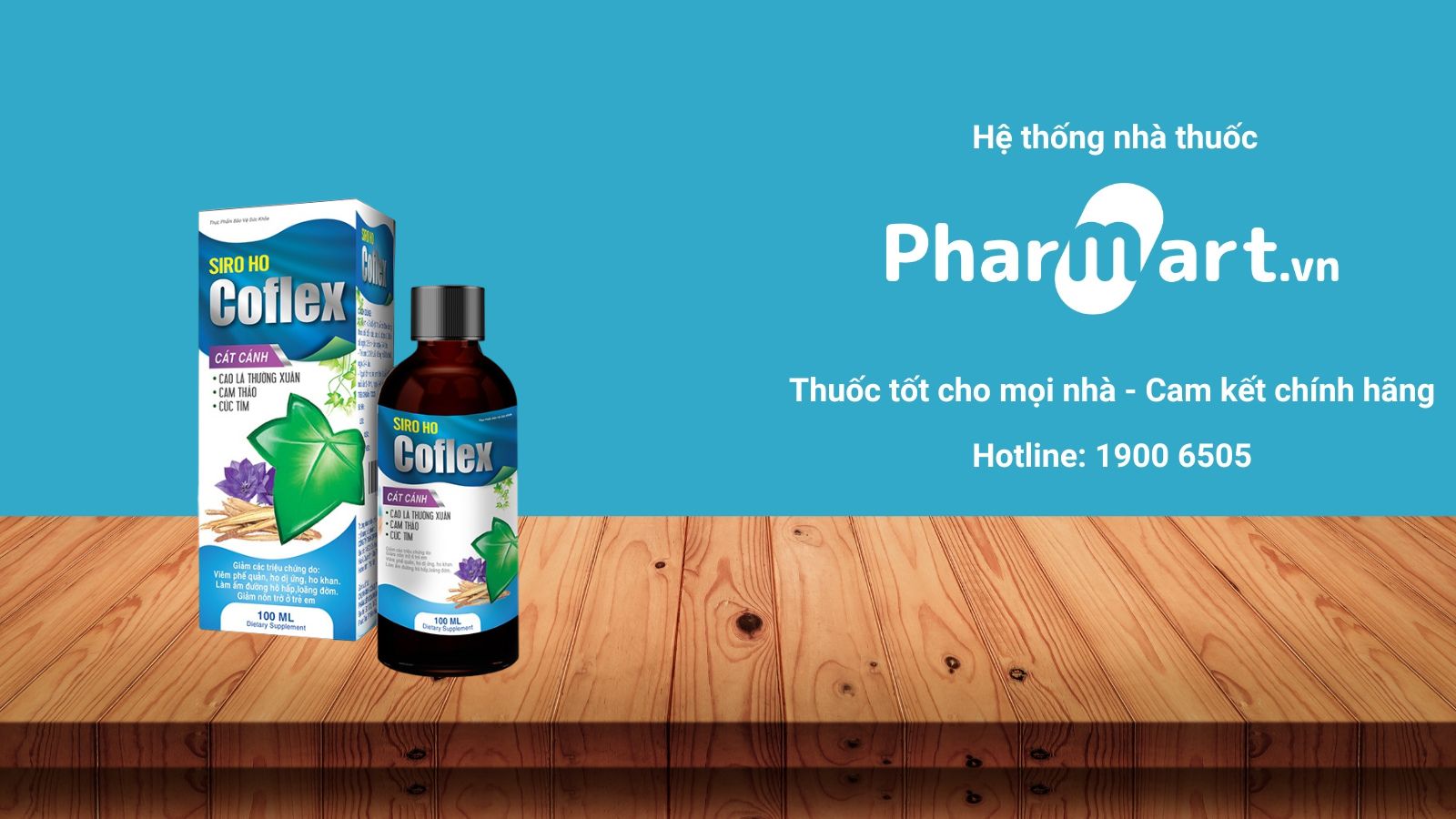 Siro Coflex đang được bán chính hãng tại Nhà thuốc Pharmart.vn