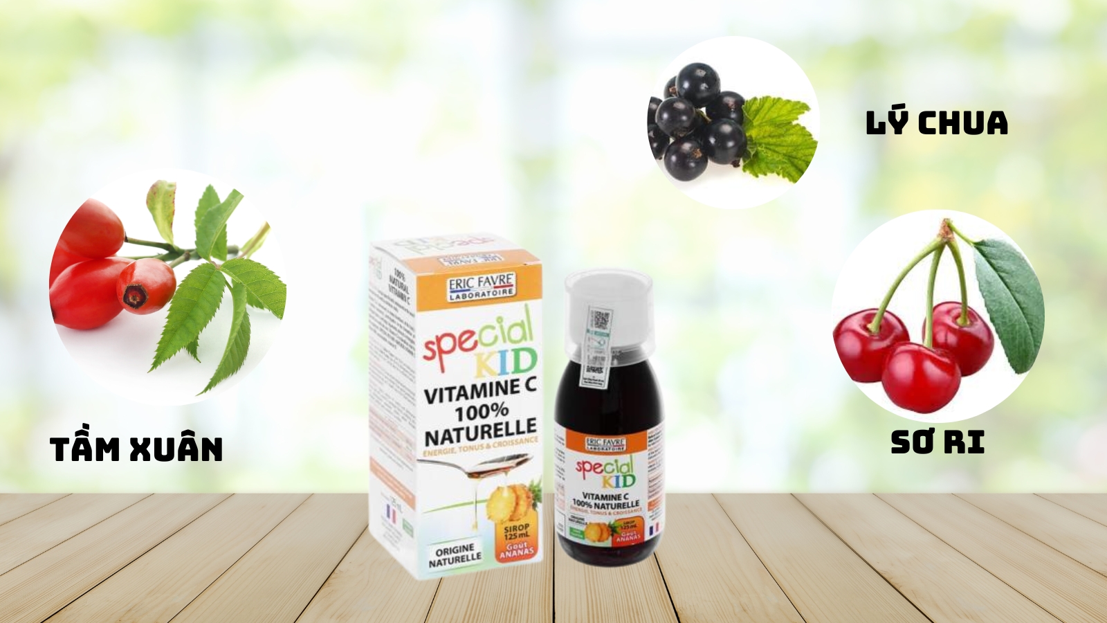 Thành phần chính của Special Kid Vitamine C Naturelle