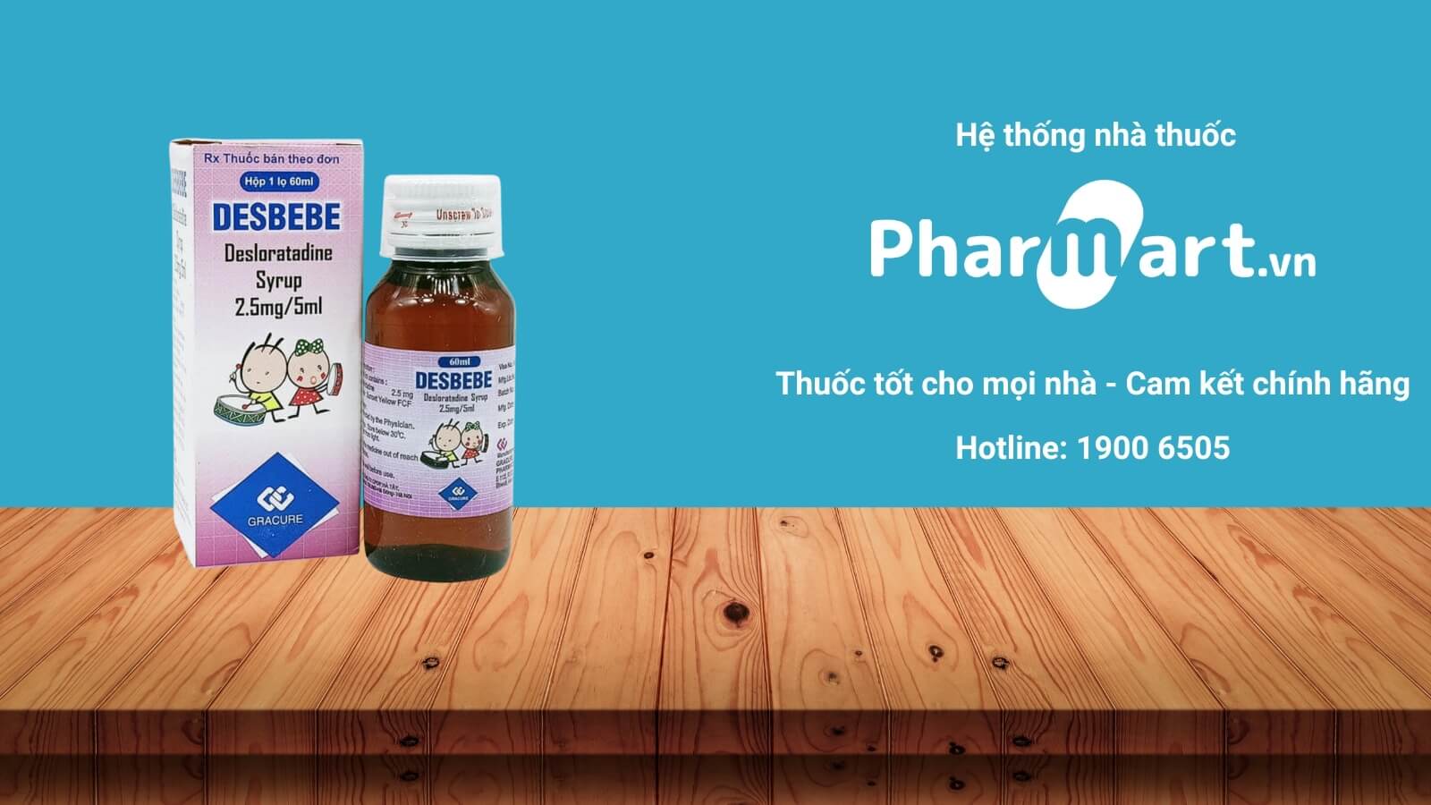 Mua ngay Siro Desbebe tại Pharmart.vn