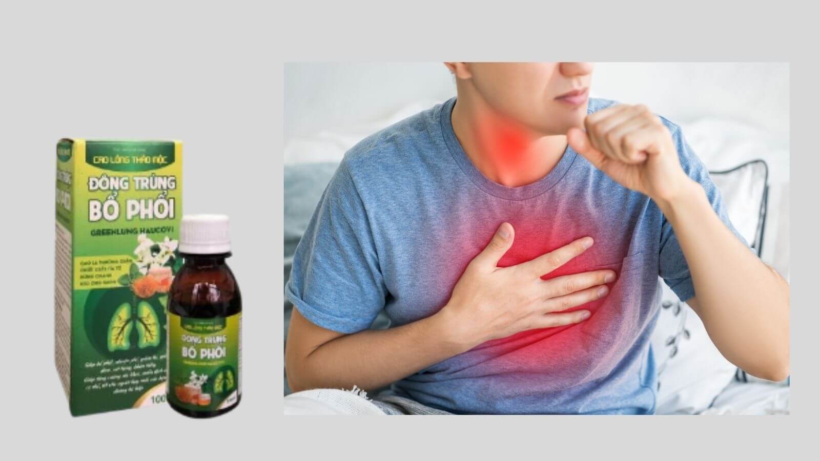 Siro Đông Trùng Bổ Phổi - Hỗ trợ giảm ho long đờm